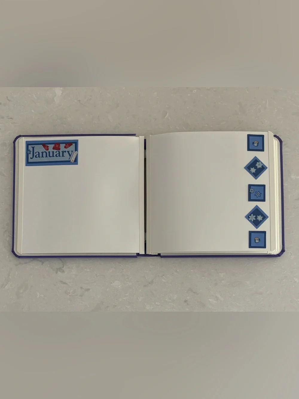 Premade Creative Memories 7X7 Album